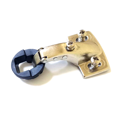 Завіса Unimat 1108 напівнакладна, під скло, вигин 8 (9040864)