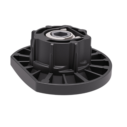 Ніжка Integrato TECH Z врізна Ø30, з регулюванням h=10мм, 175кг, Italiana ferramenta