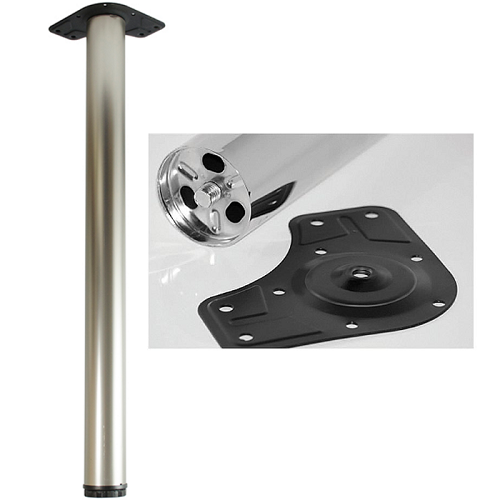 L Опора Н=710 D=60, нікель матовий