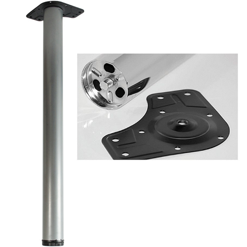 L Опора Н=710 D=60, срібло мат.