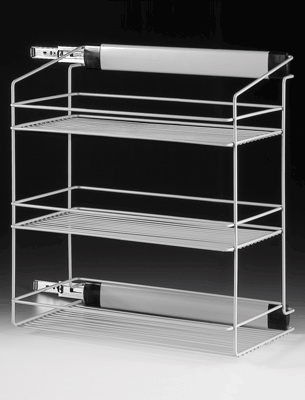 W-3316 полиця бічна 3-рівн. висувна (розпродаж)