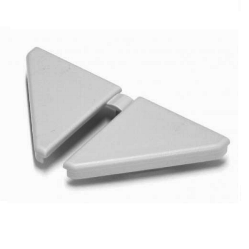 Заглушка до плінтусу Н=30 (лів+прав), сірий