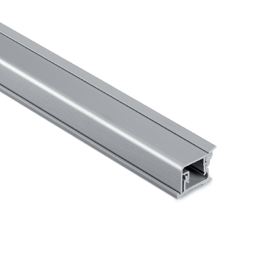 Плінтус прямокутний Н=15 L=3900, алюміній анодований