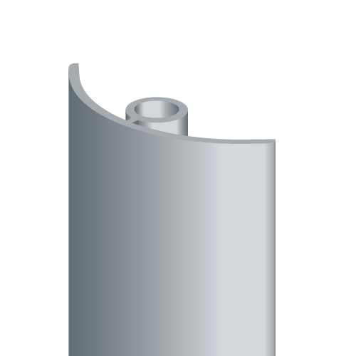 Кут зовнішній 90° до плінтусу Н=80