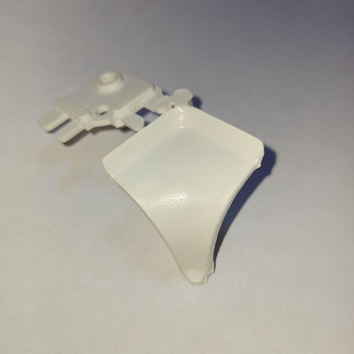 Кут внутрішній 90 до плінтусу кругл. Н=30, білий