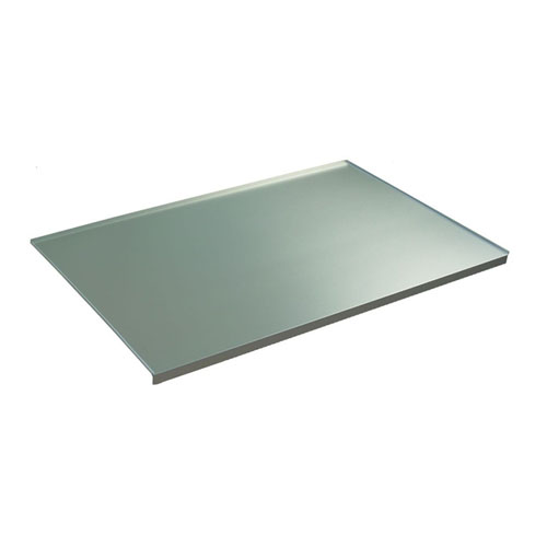 Піддон алюм. L= 800 гладкий з ущільнювачем (Scilm) глибина 500