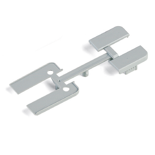 Комплект до плінтусу Н=10 (2загл.+1вн.+1зовн.90°), сірий