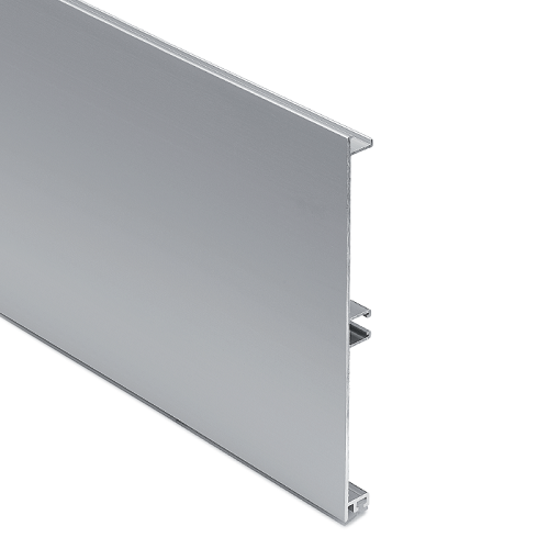 Цоколь алюмінієвий Scilm H=120 мм, L=4100 мм, алюміній