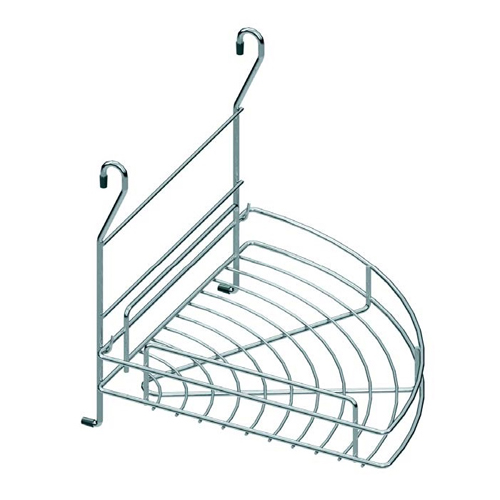 S д/релінга- Полиця кутова, хром блиск.-розпр.