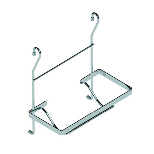 S д/релінга- Полиця д/паперу 1-я, хром блиск.-розпр.