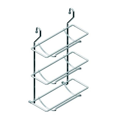 S д/релінга- Полиця д/пляшок бічна, хром блиск.-розпр.