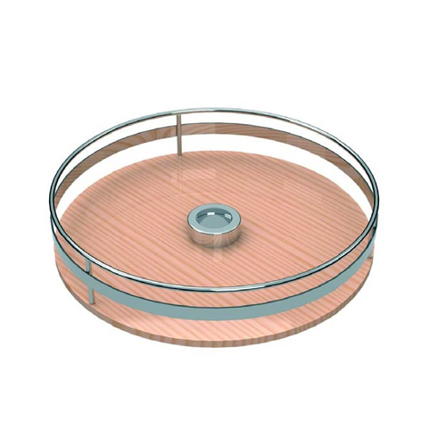 S Полиця D=360, централ., дерево/хром блиск.-розпр.