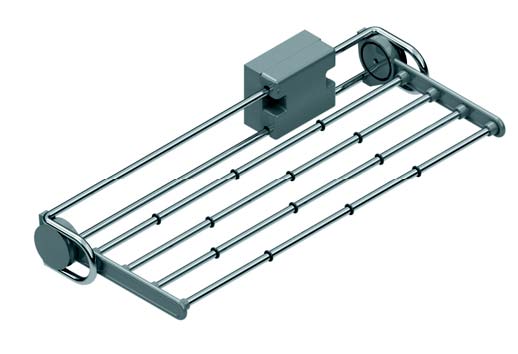 S Вішалка д/брюк хром блиск.