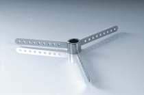 S Вішалка д/одягу (д/труби д=50) хром блиск.