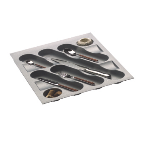 В Лоток д/стол.приладів 500 сірий