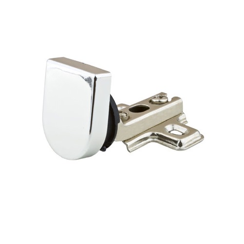 Завіса д/скла внутр.з монтажною планкою- хром