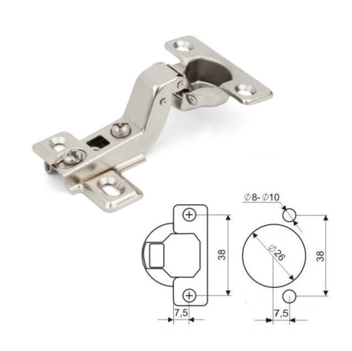 Завіса внутрішня MINI з монтажною планкою