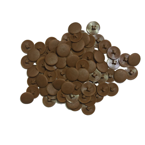 Заглушка п/саморізи Горіх (100шт)