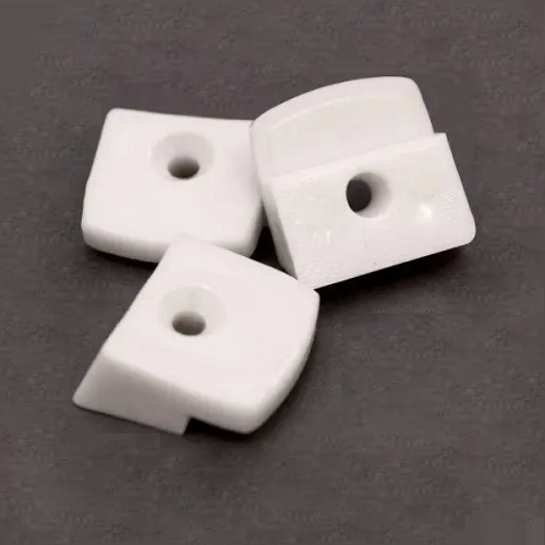 Кріплення д/скляної полиці-пластик, білий (100шт)