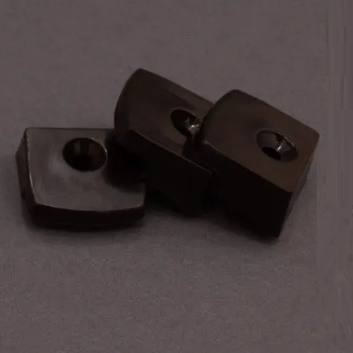 Кріплення д/скляної полиці-пластик, чорний (100шт)- розпр.