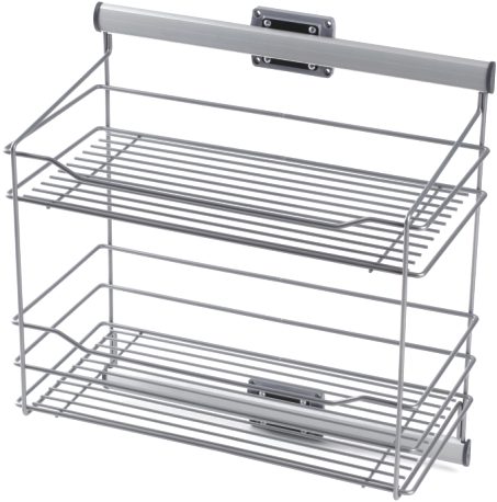 Рейс Полиця для одягу дворівнева