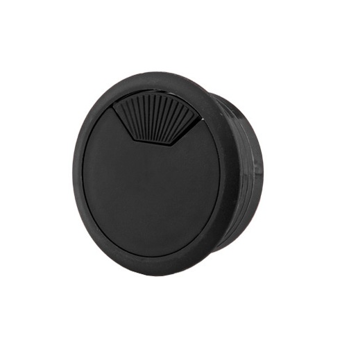 Заглушка під дроти d=60 чорний