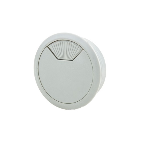 Заглушка під дроти d=60 сірий