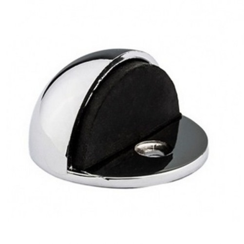 Обмежувач д/двері півсфера - хром