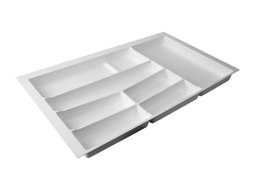 Лоток д/столових приладів 900- білий