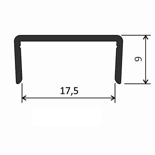 Е Планка С-18 (золото мат.) L=5м