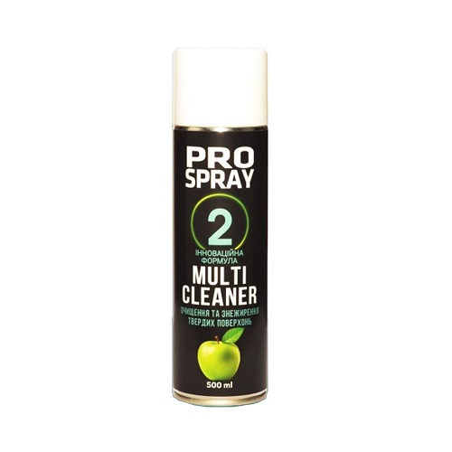 Очисник Pro Spray Multicleaner аерозоль яблуко (500 мл)