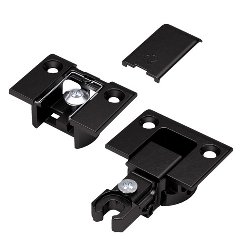 Завіса барна Kimana, чорний нікель, d=26мм, Italiana Ferramenta