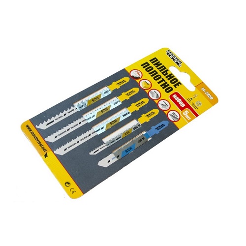 Набір пильних полотен для ел.лобзика 14-2850 (5 шт), Master Tool